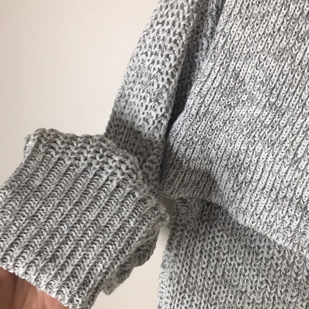 off shoulder knit sweater dress - Picture 7 of 7